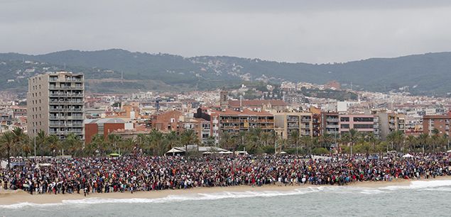 Asistentes a la primera edición mataronina de la fiesta