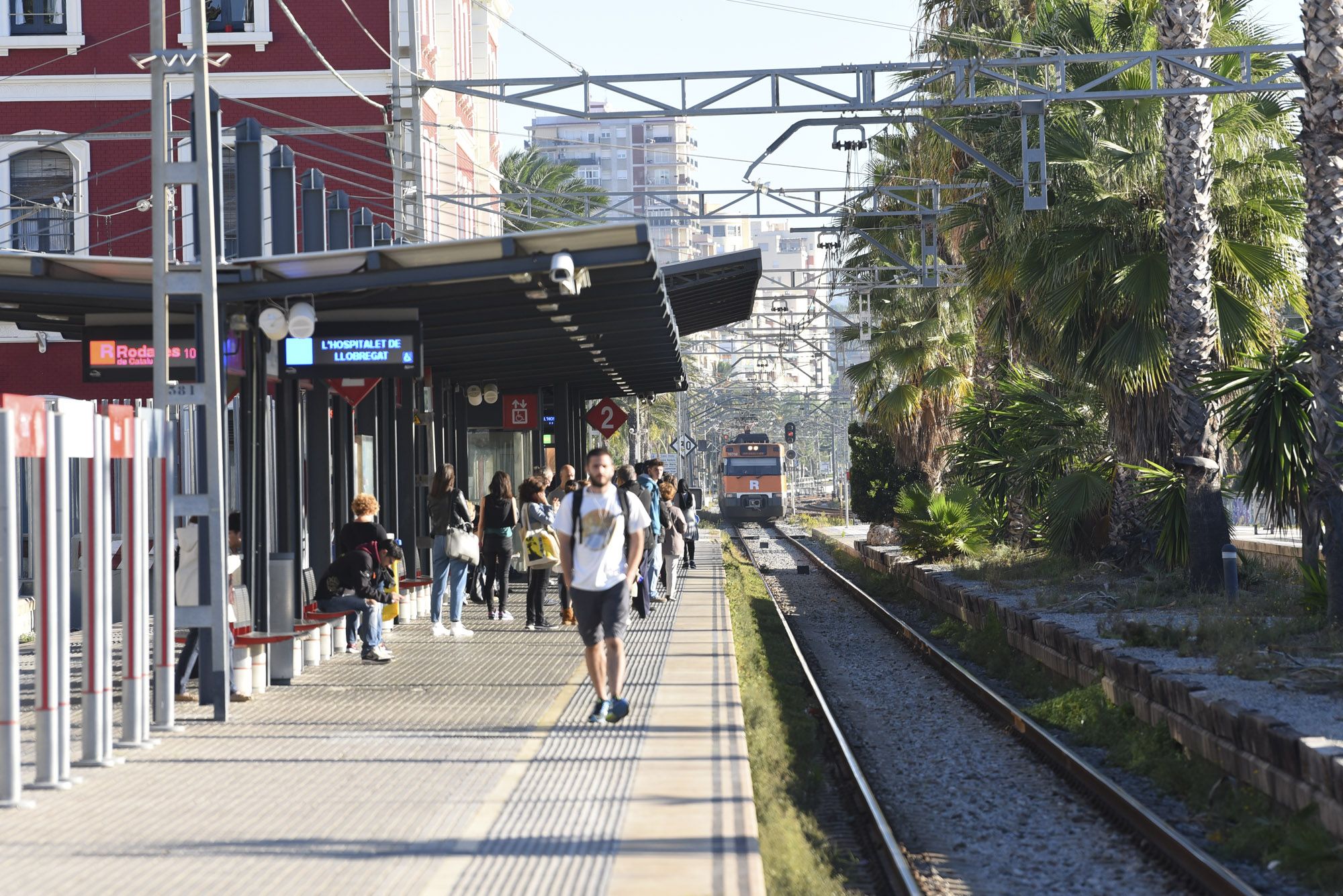 Imagen de la estación de Mataró. Foto: R.Gallofré