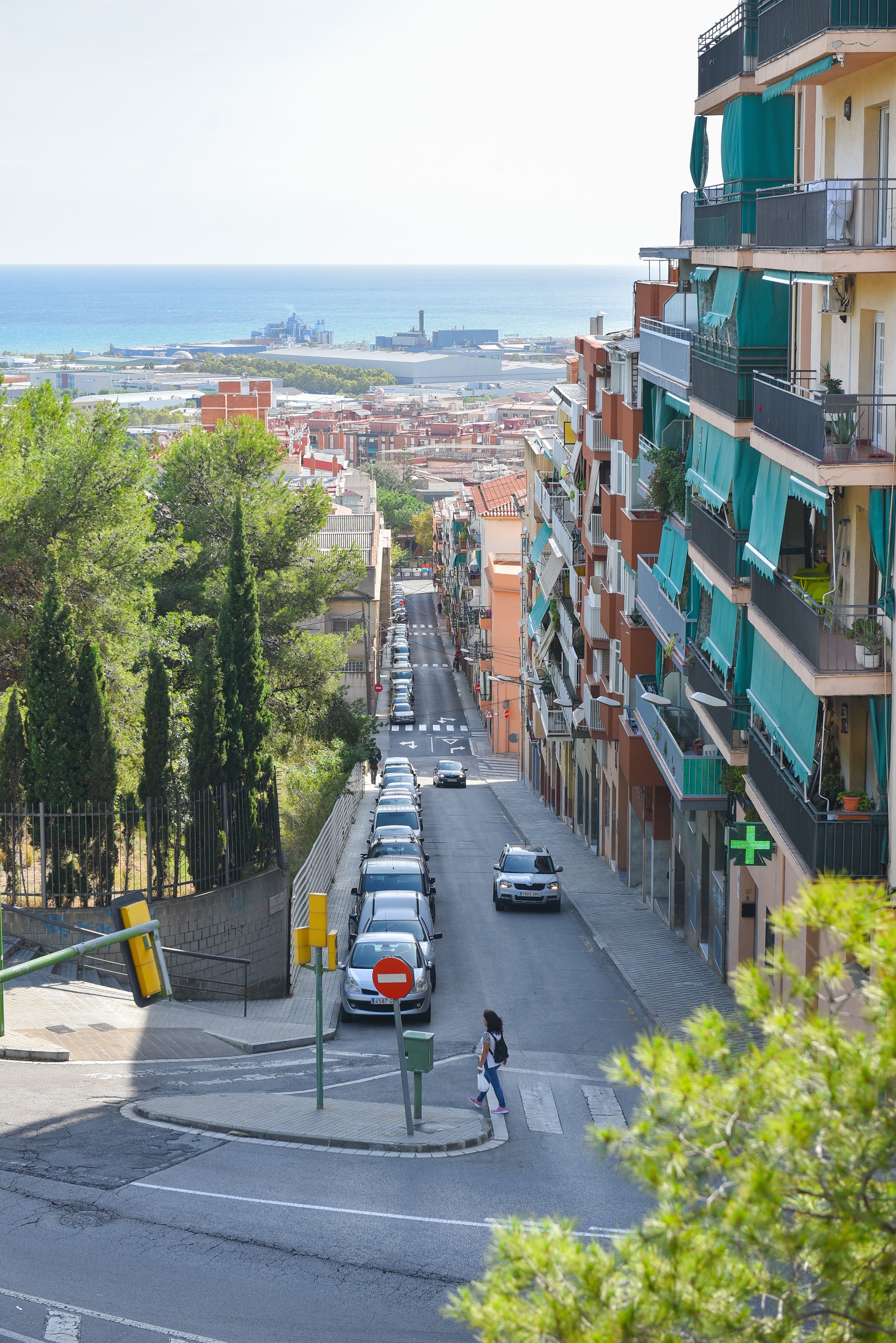 Vista de Cerdanyola, on resideix la família amb Covid-19 confinada per l'Ajuntament. Foto: R. Gallofré