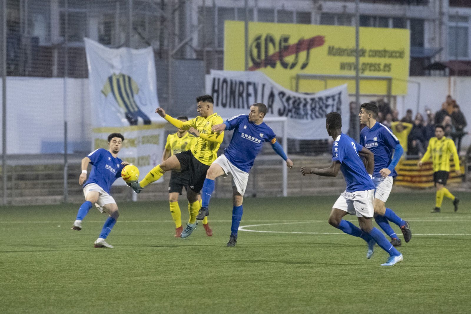 Un partit del CE Mataró. Foto: R.Gallofré