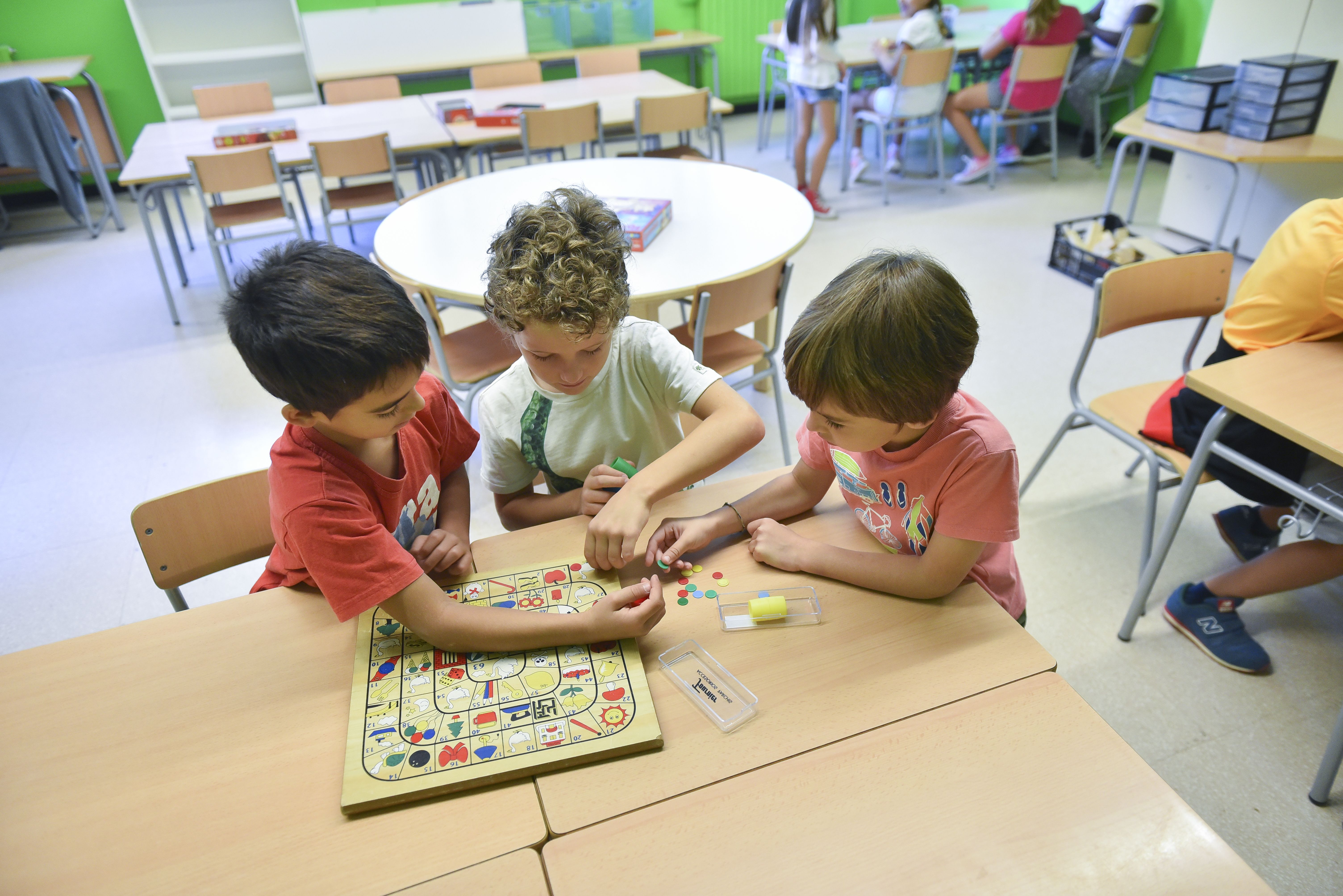 Infants a una escola primària. Foto: R. Gallofré