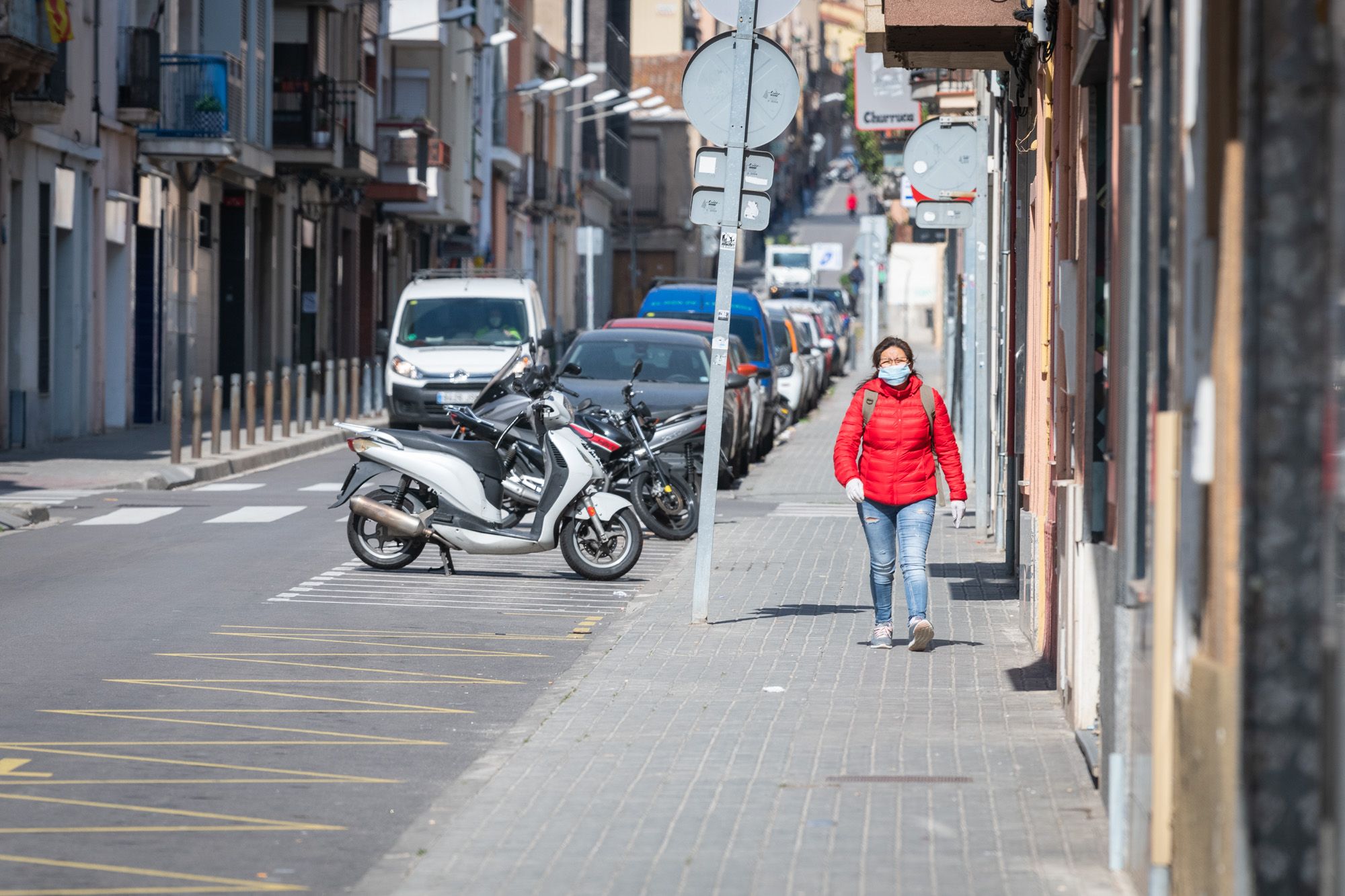 Argimon demana només “anar a treballar i a casa”. Foto: R.Gallofré