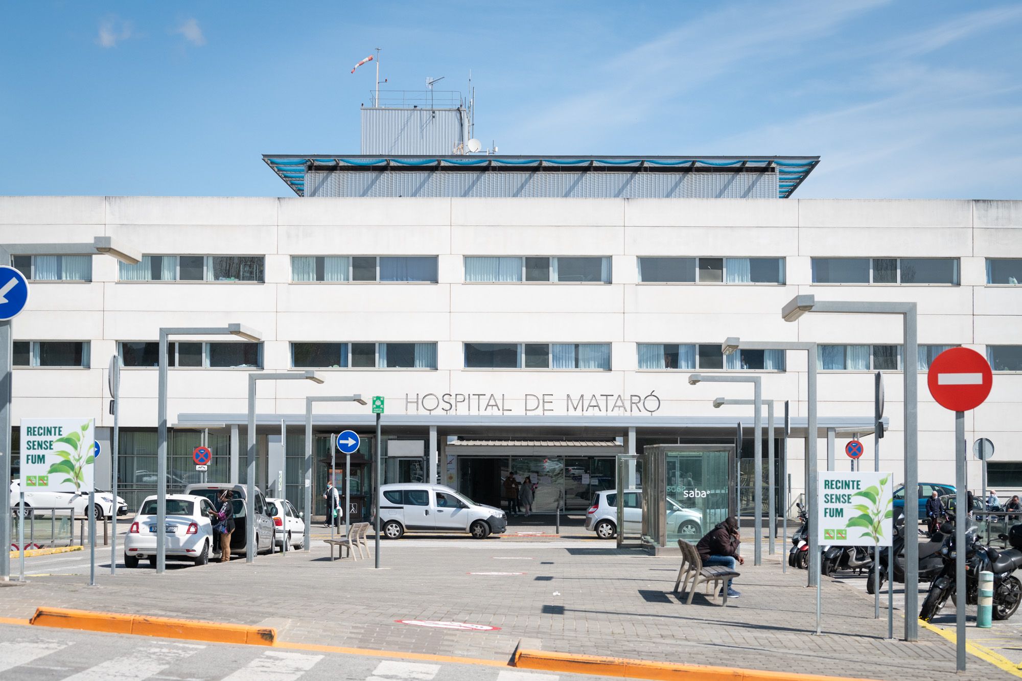 L'Hospital de Mataró, en lluita contra el coronavirus. Foto: R.Gallofré