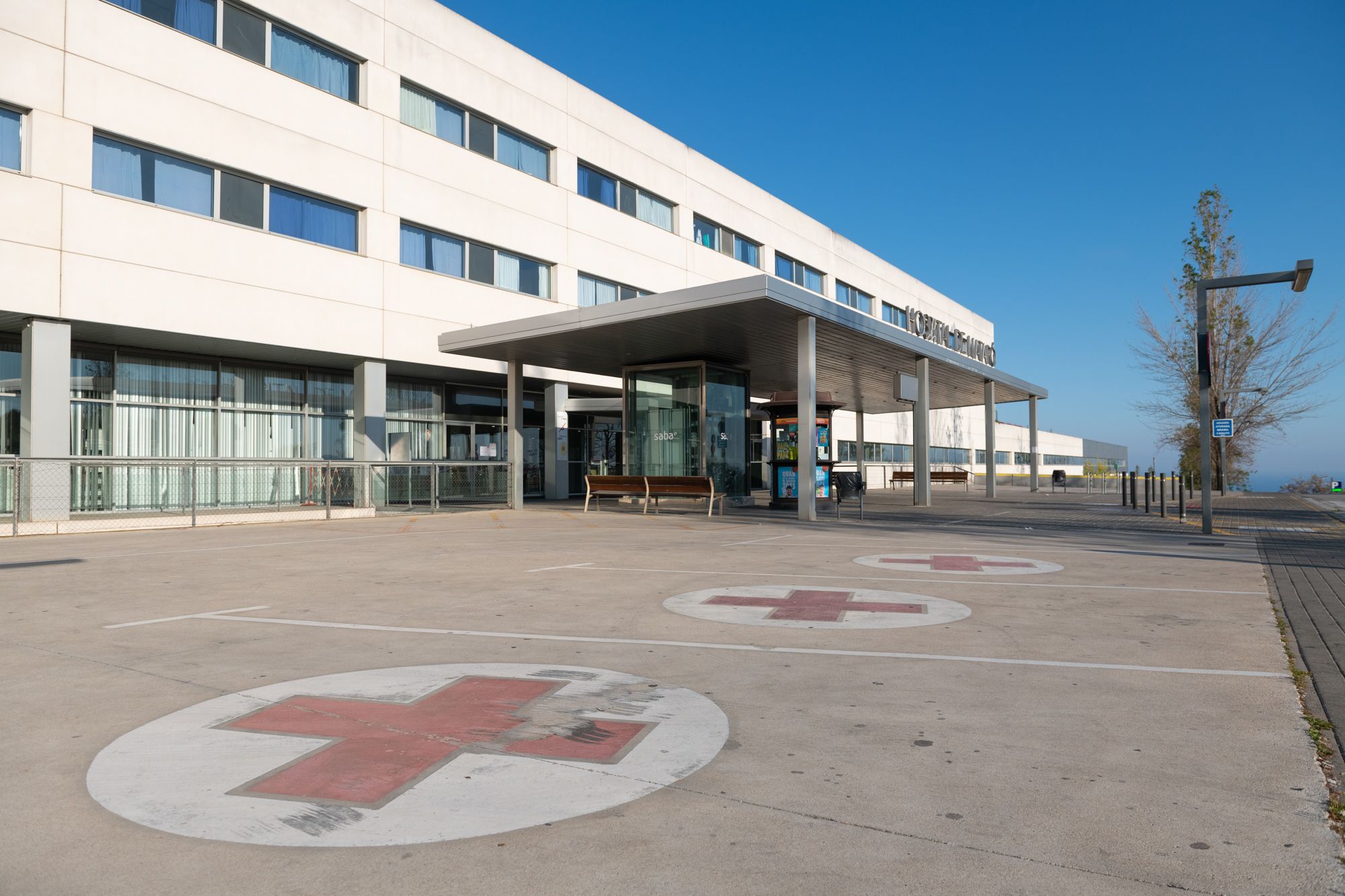 L'Hospital de Mataró no ha registrat cap mort per Covid-19. Foto  R.Gallofré