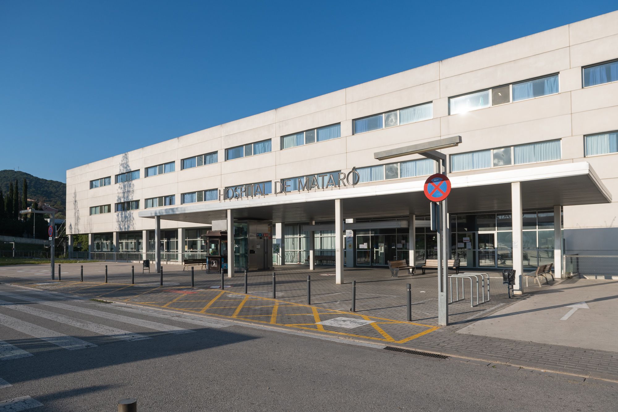 5 morts per Covid la darrera setmana a l’Hospital de Mataró. Foto  R.Gallofré