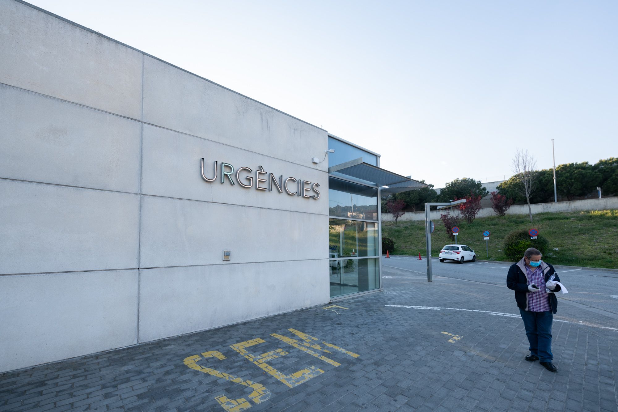 L'Hospital de Mataró segueix en lluita pel coronavirus.  Foto  R.Gallofré 8