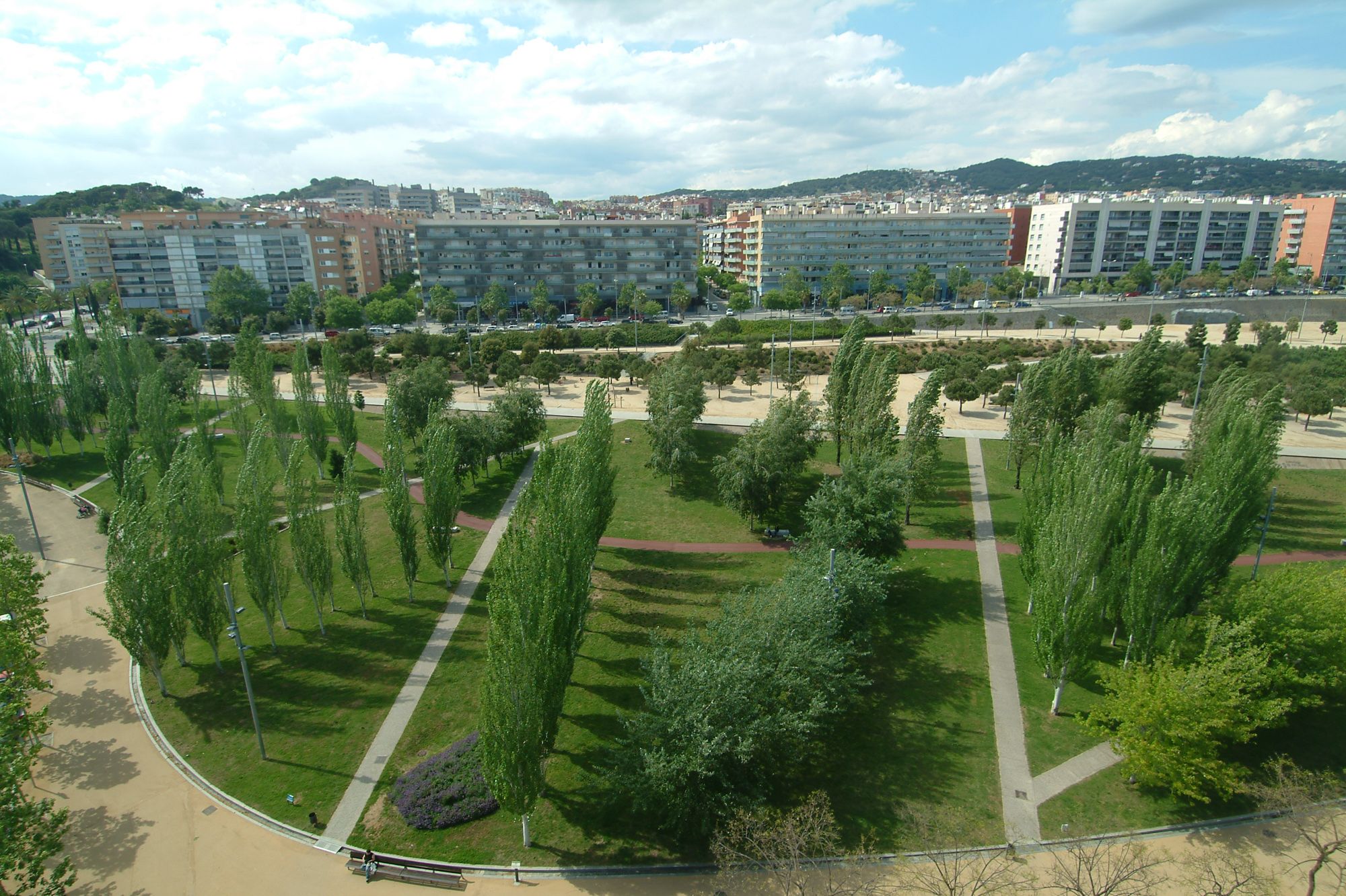  Nou Parc Central, pulmó verd de la ciutat, és una de les claus del projecte Re-Natura Mataró. Foto:R.Gallofré