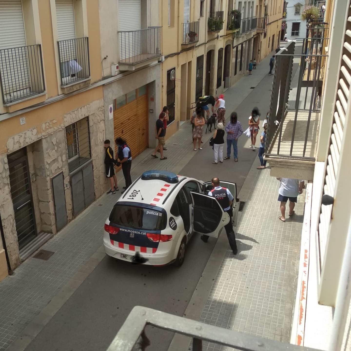 Imatge d'arxiu d'una detenció a Mataró