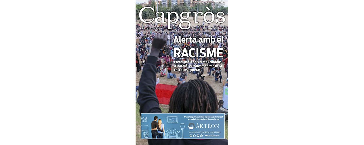 Portada del Capgròs 1616, dedicat al brot de racisme