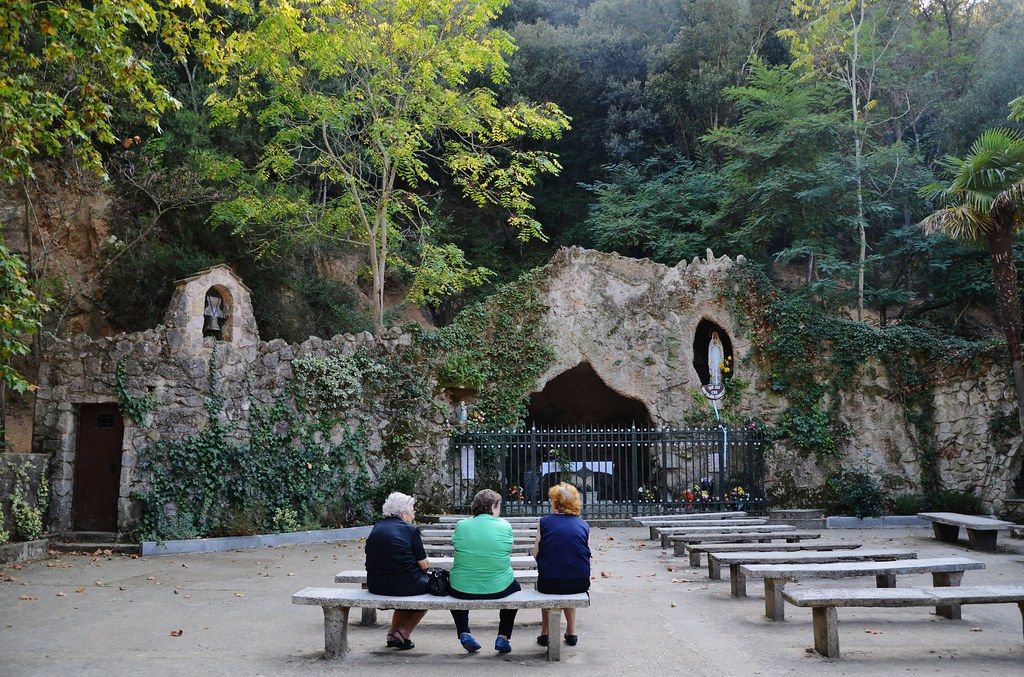 Lourdes de Arenys de Munt, donde una excursionista resultó herida