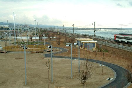 El parc de Mar gairebé enllestit